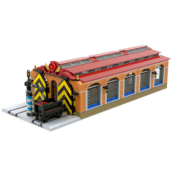 Railway Steam Train Museum Building Blocks - LesDiy - Building Blocks -