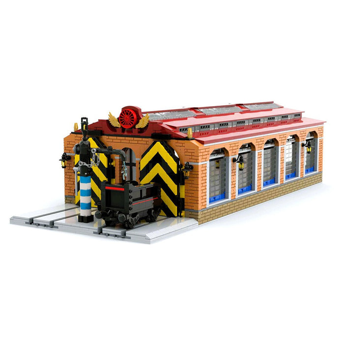 Railway Steam Train Museum Building Blocks - LesDiy - Building Blocks -