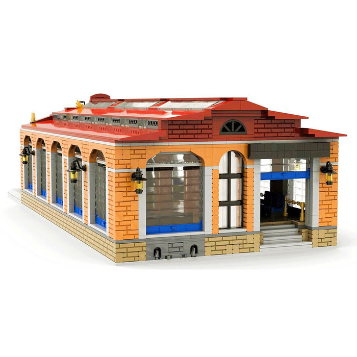 Railway Steam Train Museum Building Blocks - LesDiy - Building Blocks -