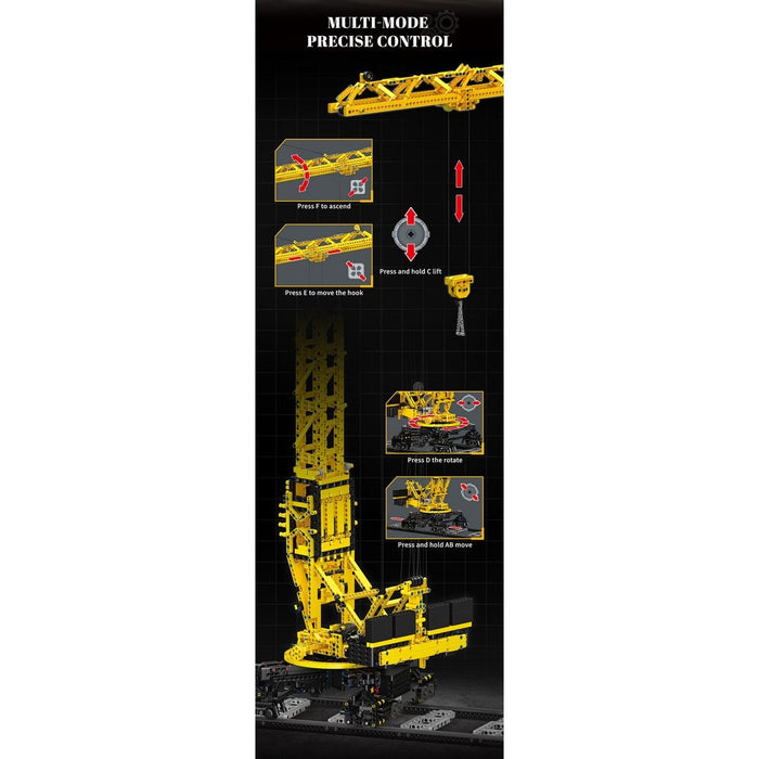 RC Electric Tower Crane Building Blocks-LesDiy-Building Blocks-