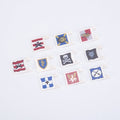 Rectangle 2×2 Double - sided Flag with Clip Building Blocks Part - LesDiy -