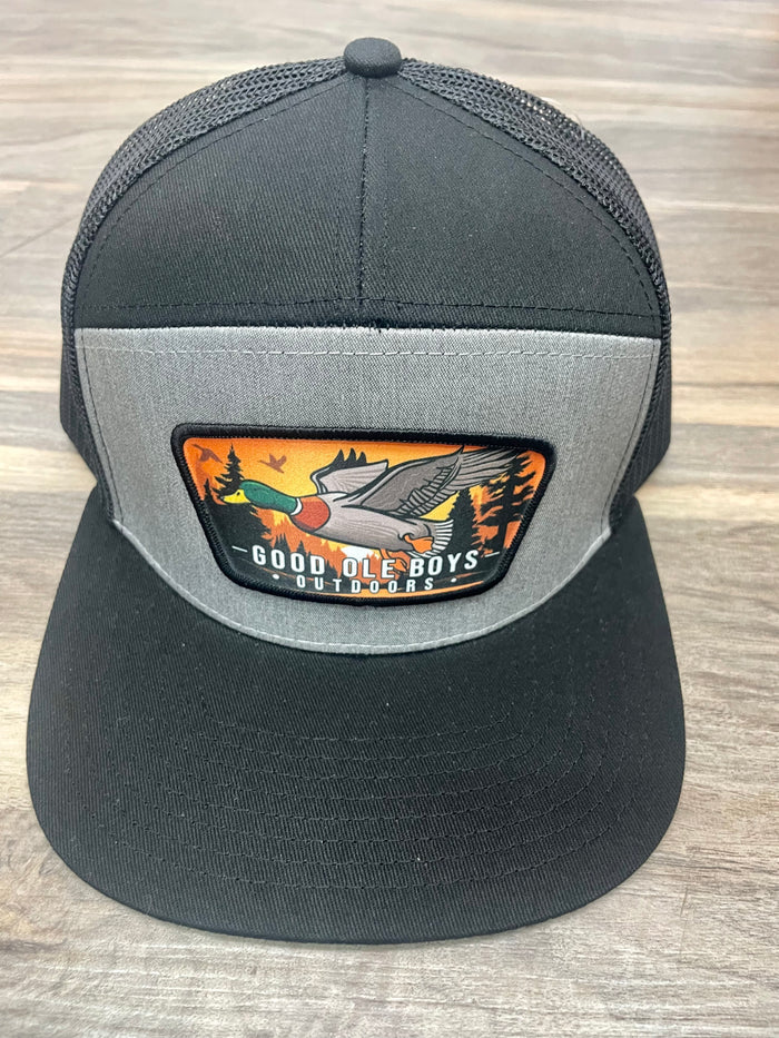 Mallard Flying Patch/HTHR/BLK