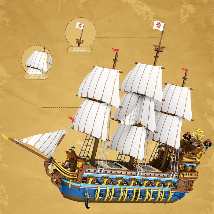 Royal Fleet Corsair Series Building Blocks - LesDiy -