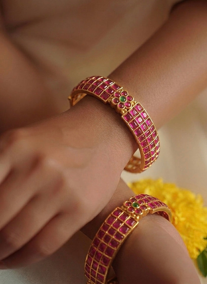 Ruby& Emerald Bangles
