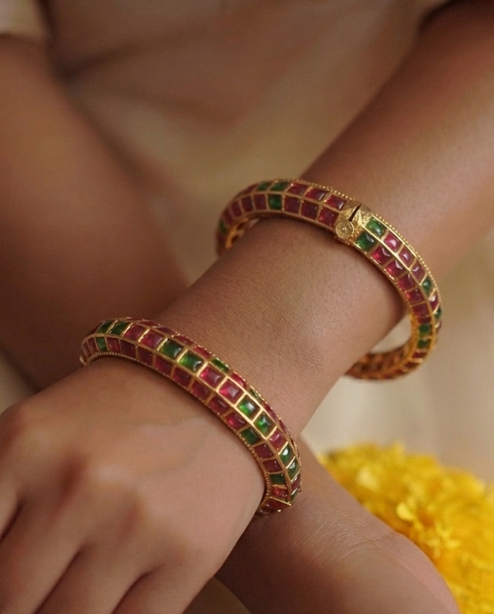 Ruby & Emerald Kada