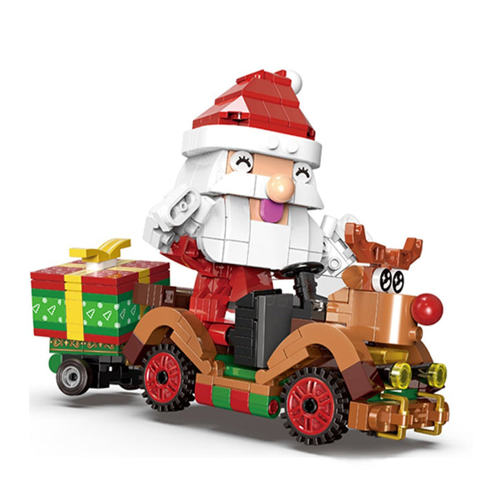 Santa Claus Reindeer Car - LesDiy -