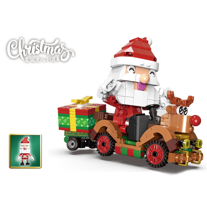 Santa Claus Reindeer Car - LesDiy -