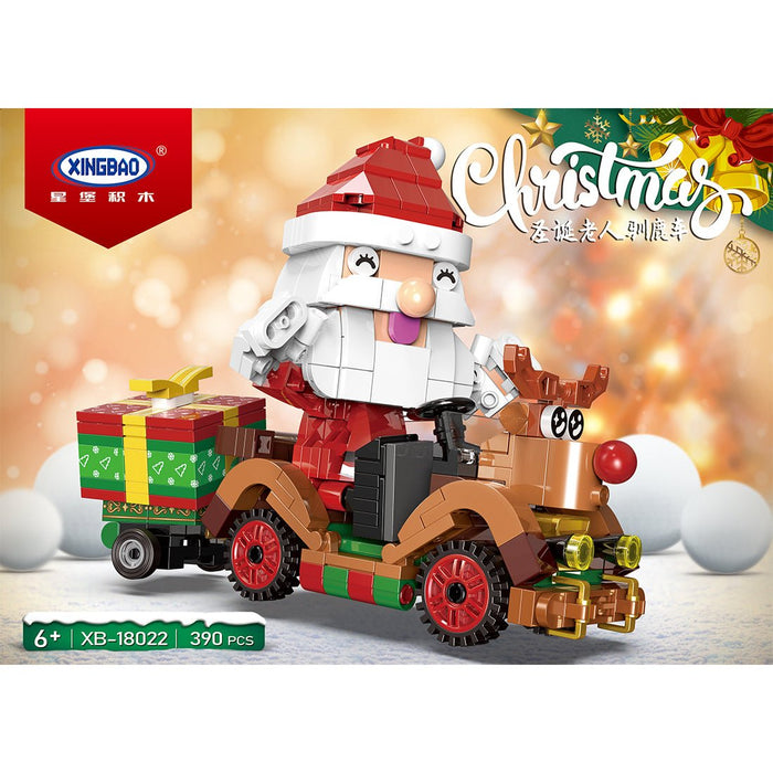 Santa Claus Reindeer Car - LesDiy -