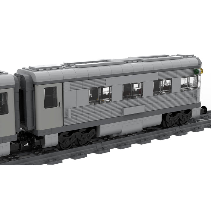 Santa Fe Super Chief Blue Locomotive Train - LesDiy - Locomotive -