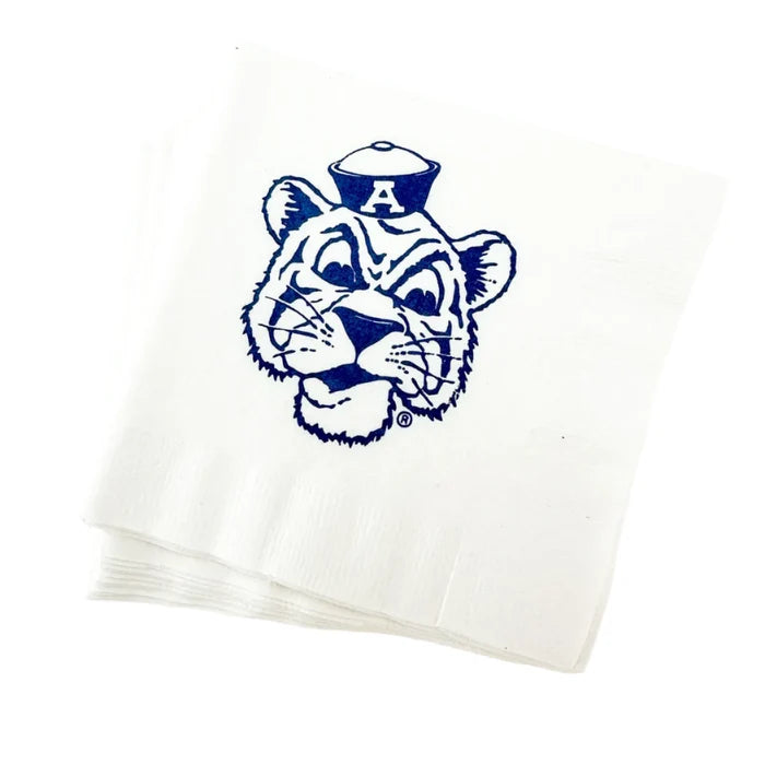 Scarlet & Gold Cocktail Napkins