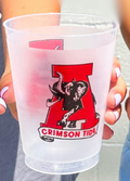 Scarlet & Gold Frosted Cups 6pk