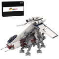 Sci - Fi Dropship & Armored Walker Combo MOC Building Block - LesDiy -