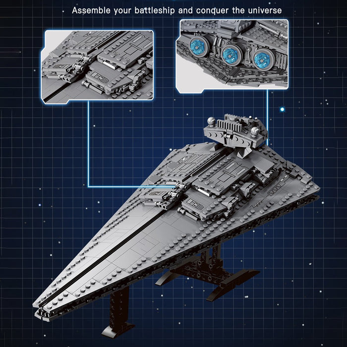 Sci - fi Movie Space Wars Victory - level Star Destroyer - LesDiy -