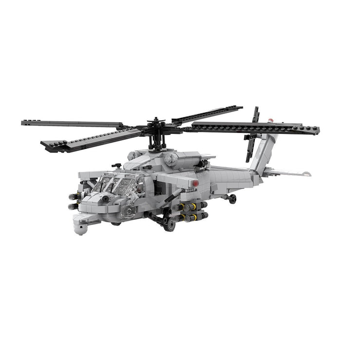 Seahawk MH - 60s Military Copter Model DIY Assembly Building Blocks - LesDiy - Building Blocks -