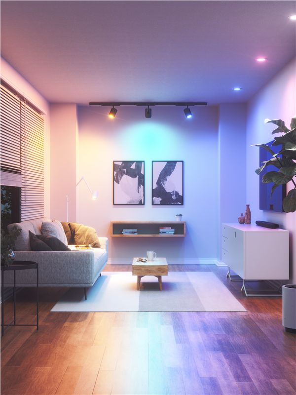 Set 3 becuri smart Nanoleaf Essentials GU10, Matter, Wi-Fi