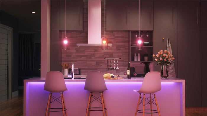 Set 4 becuri smart Nanoleaf Matter A19 E27, Wi-Fi