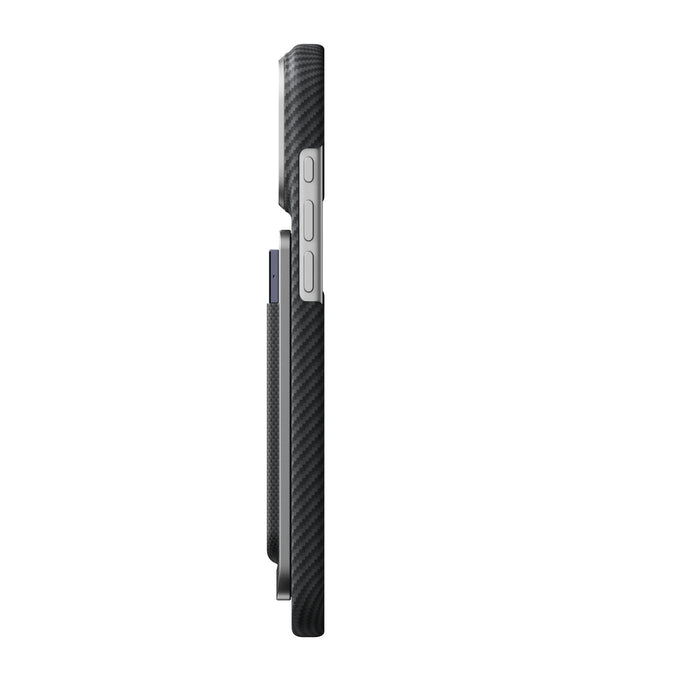 Set husă și stand de încărcare Pitaka MagMod, black grey — Plaud Note