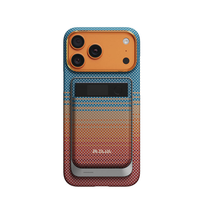 Set husă și stand de încărcare Pitaka MagMod, sunset2.0-California dream — Plaud Note