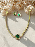 Simple Emerald Choker