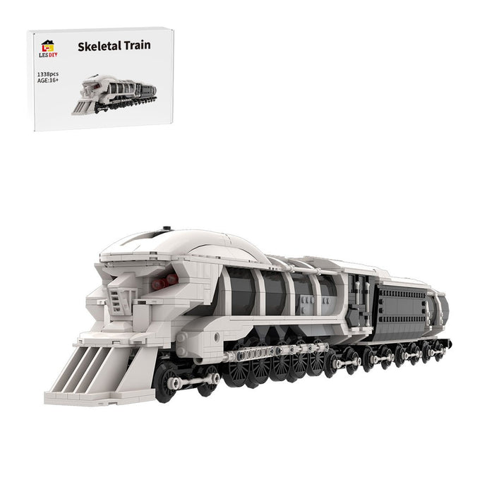 Skeletal Train Model Fantasy Style - LesDiy - Locomotive -