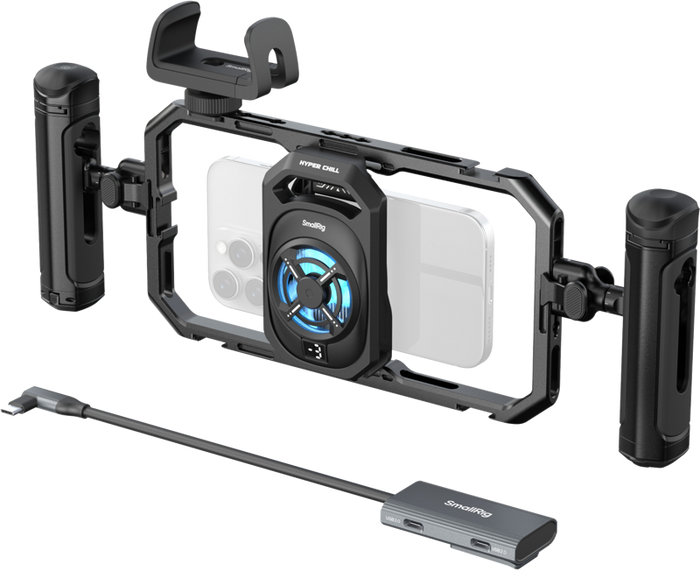 SmallRig 5276 All-in-One Thermal Dual-handheld Video Kit for Mobile Phone