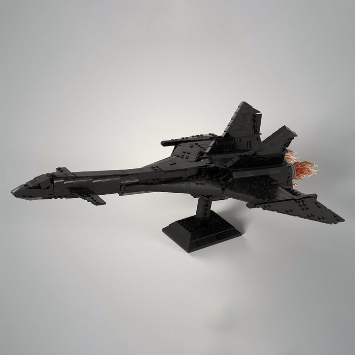 Soviet Supersonic Fighter - Interceptor MIG - 31 Firefox Building Blocks - LesDiy - MOC -
