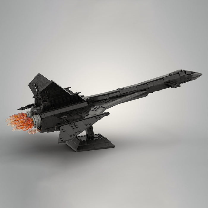 Soviet Supersonic Fighter - Interceptor MIG - 31 Firefox Building Blocks - LesDiy - MOC -