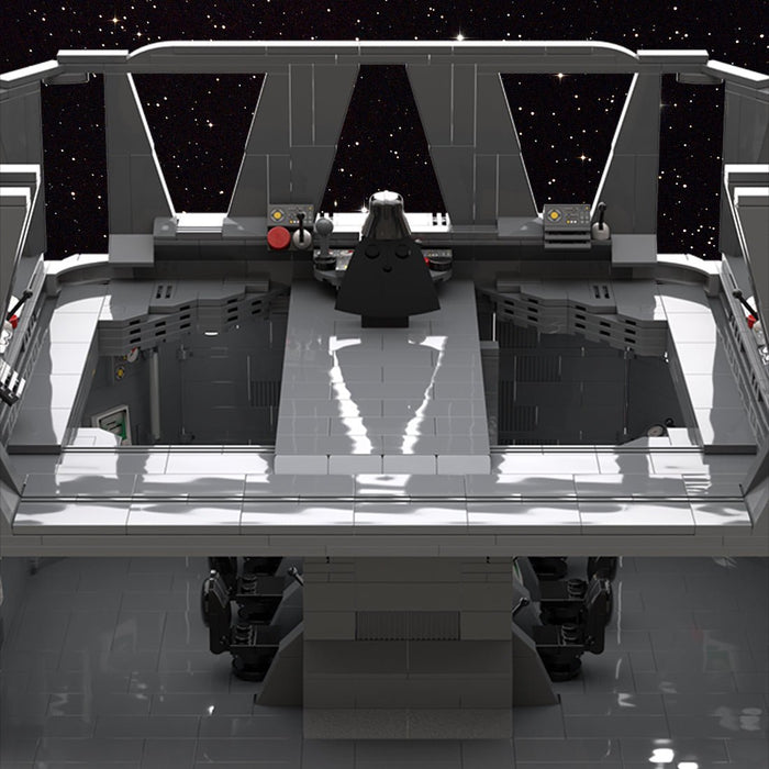 Space Wars Series Death Star Control Room Building Blocks - LesDiy -