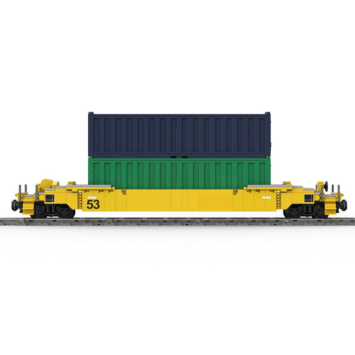 Stackable Container Train DIY Assembly Toy Building Blocks - LesDiy - Locomotive -
