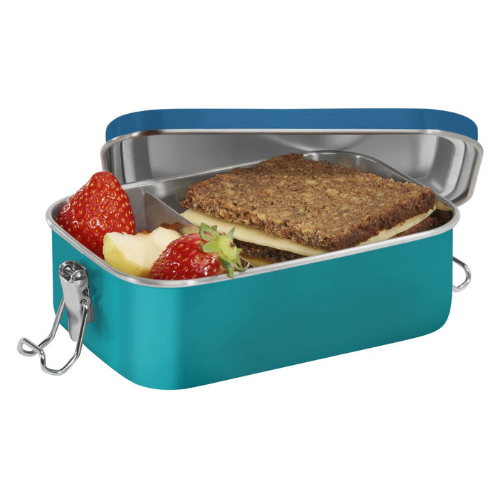 Step by Step Edelstahl Lunchbox Police