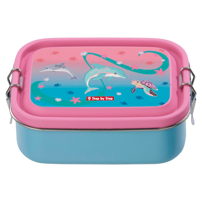 Step by Step Edelstahl Lunchbox Sealife