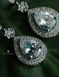 Sterling Silver Party Wear Earrings