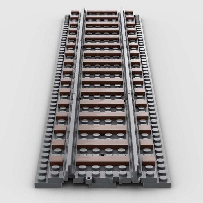 Straight Rail Train Track ×3 - LesDiy - MOC -