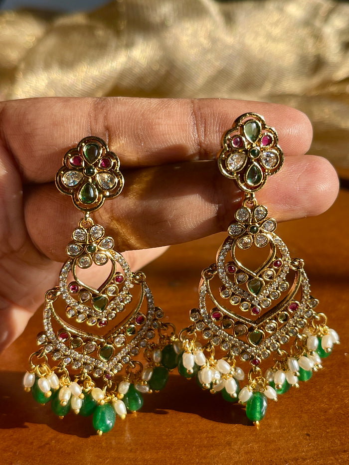 Stunning Layered Chaandbaali