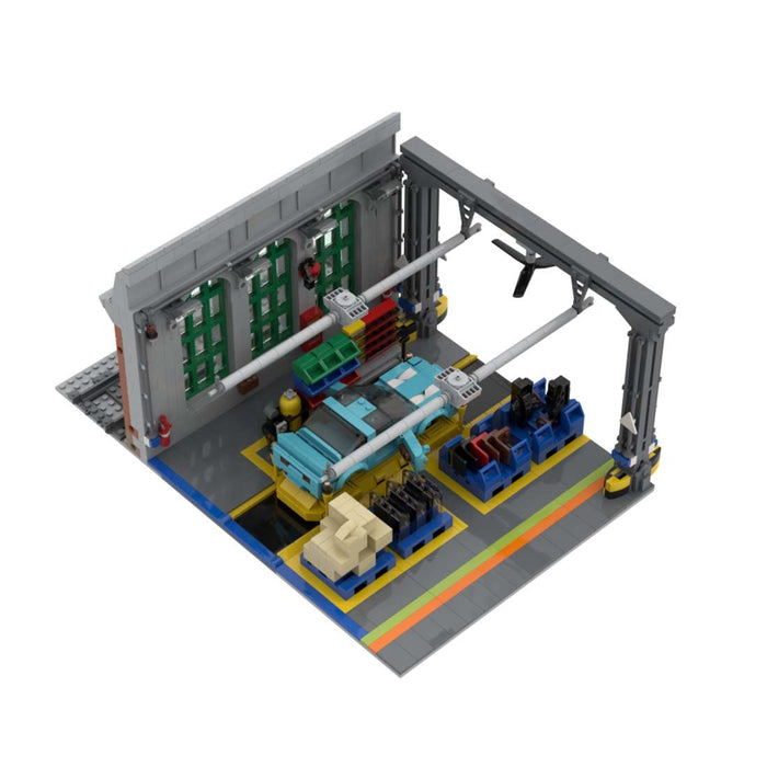 Supercar Factory Car Building Blocks - LesDiy -