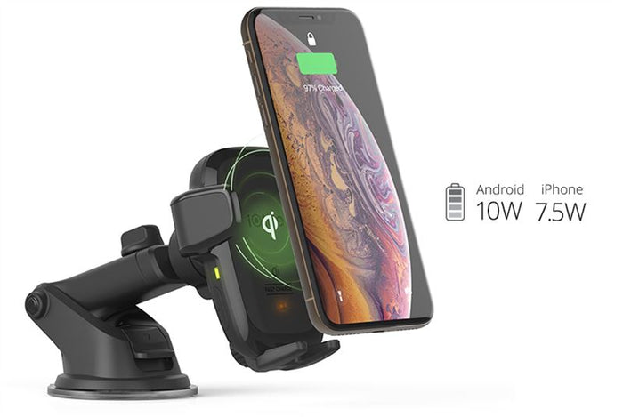 Suport Telefon Auto iOttie AutoSense cu încărcare wireless, pentru bord