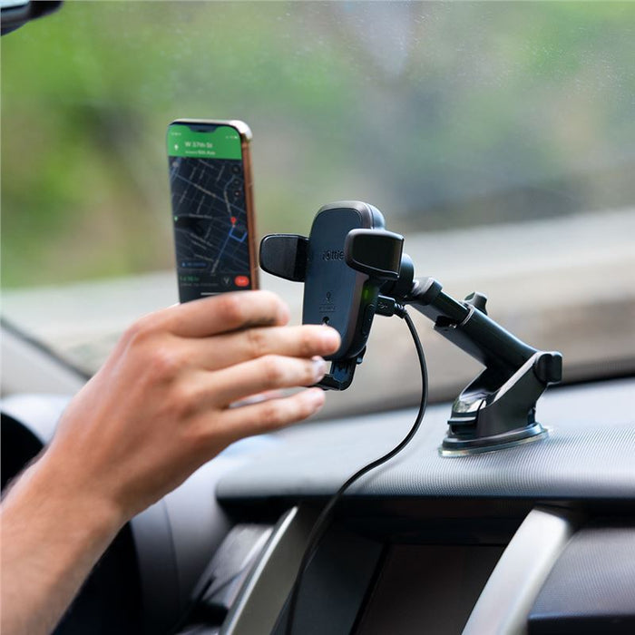 Suport Telefon Auto iOttie AutoSense cu încărcare wireless, pentru bord