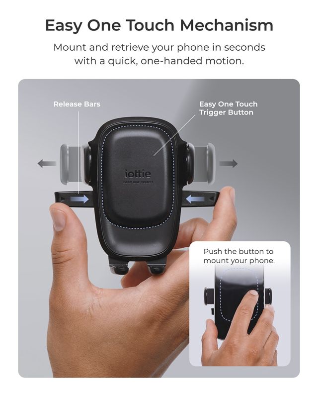 Suport Telefon Auto iOttie Easy One Touch 6, pentru slot CD