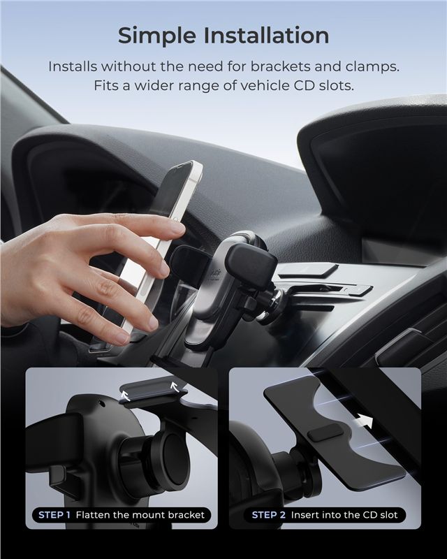Suport Telefon Auto iOttie Easy One Touch 6, pentru slot CD