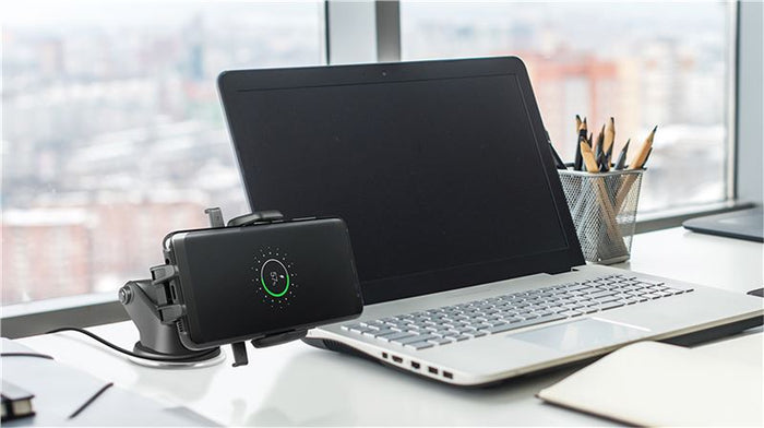 Suport Telefon Auto iOttie Easy One Touch Wireless, pentru bord