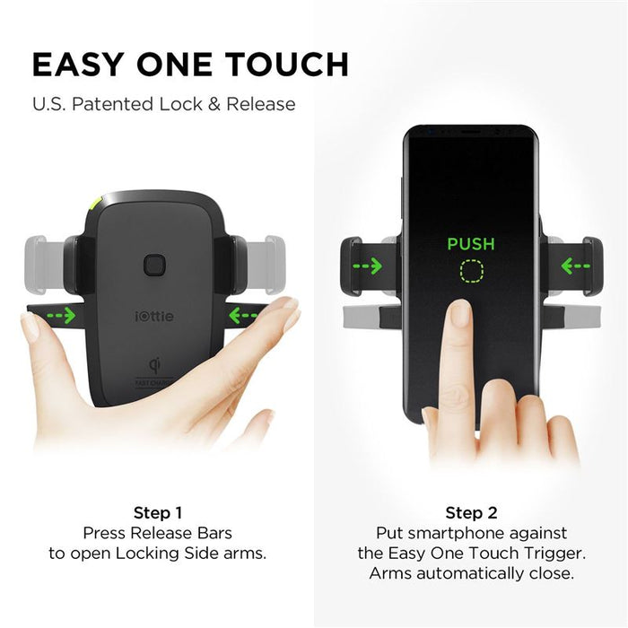 Suport Telefon Auto iOttie Easy One Touch Wireless, pentru bord