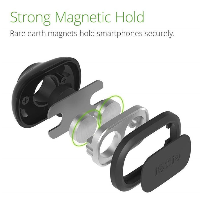 Suport Telefon Auto iOttie iTap 2 magnetic, pentru grila de ventilație
