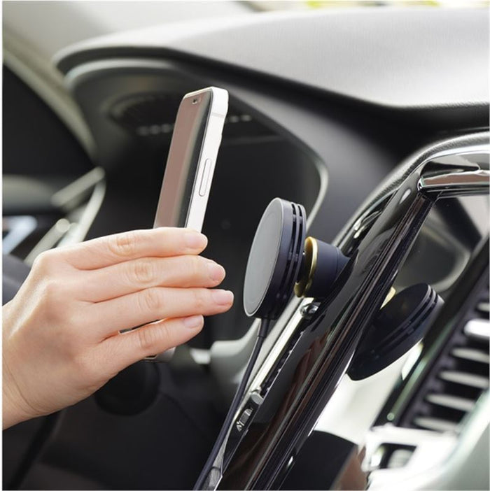 Suport Telefon Auto iOttie Velox Mini MagSafe cu încărcare wireless, pentru grila de ventilație