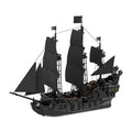 The Black Pearl Medieval Pirate Ship Building Blocks (No sail) - LesDiy -