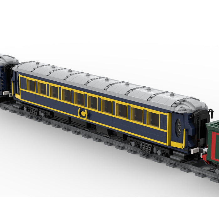 The Orient - Express of CIWL Train Building Blocks - LesDiy - Locomotive -