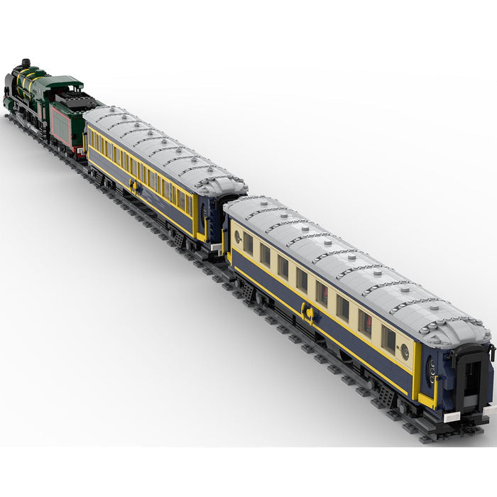The Orient - Express of CIWL Train Building Blocks - LesDiy - Locomotive -