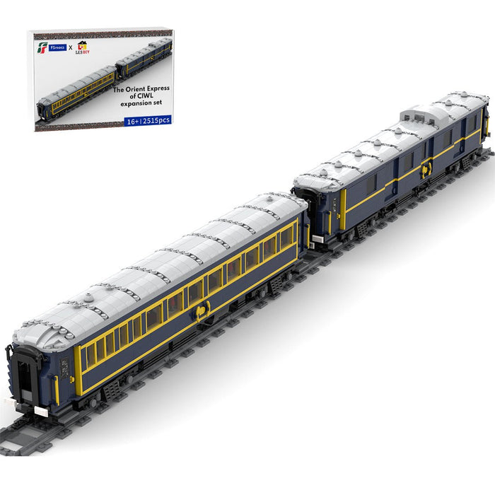 The Orient - Express of CIWL Train Expansion Building Blocks - LesDiy - Locomotive -