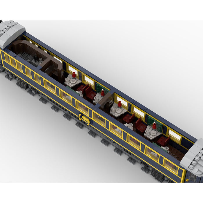 The Orient - Express of CIWL Train Expansion Building Blocks - LesDiy - Locomotive -
