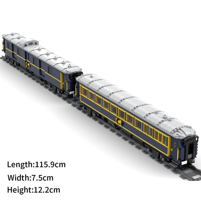 The Orient - Express of CIWL Train Expansion Building Blocks - LesDiy - Locomotive -