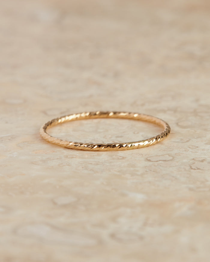 The Petite Etched Band